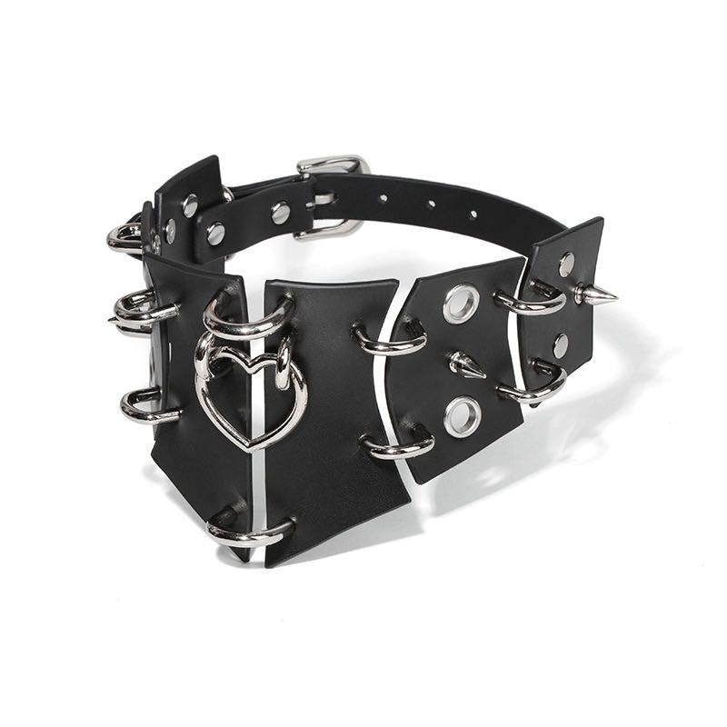 a black Gothic Chokers