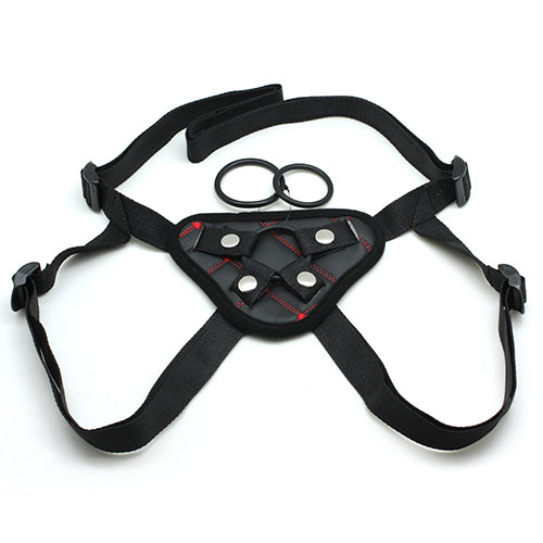 a Strap On Leather Harness