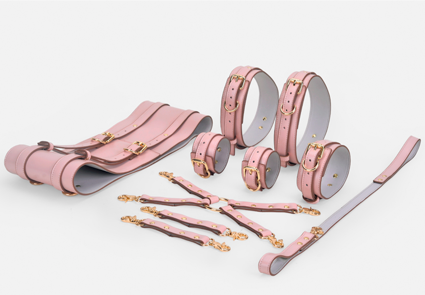 a pink bdsm kit